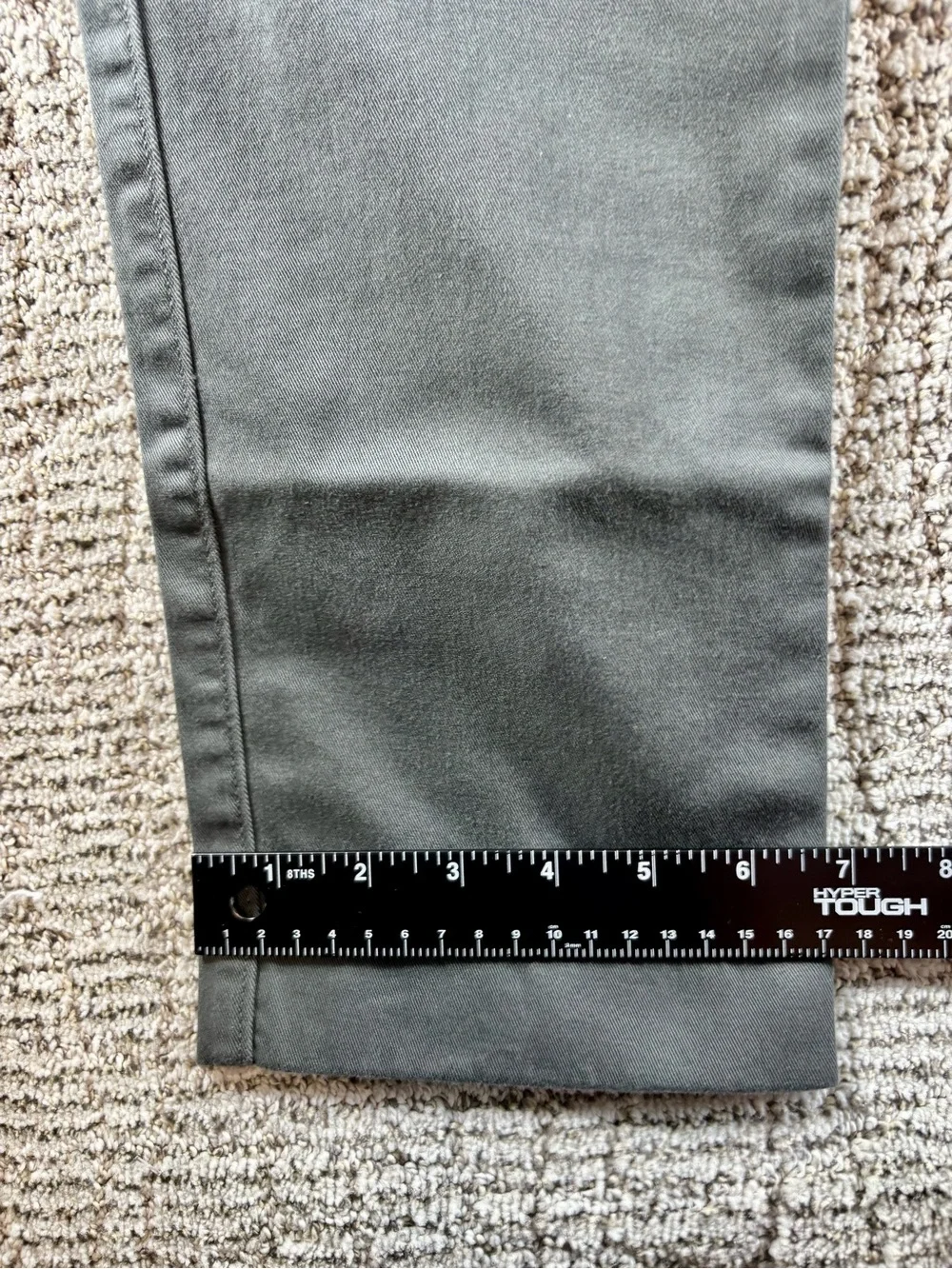 NWT J. Crew Men’s 30/30 Slate Gray Slim Fit Flex Chino Pants